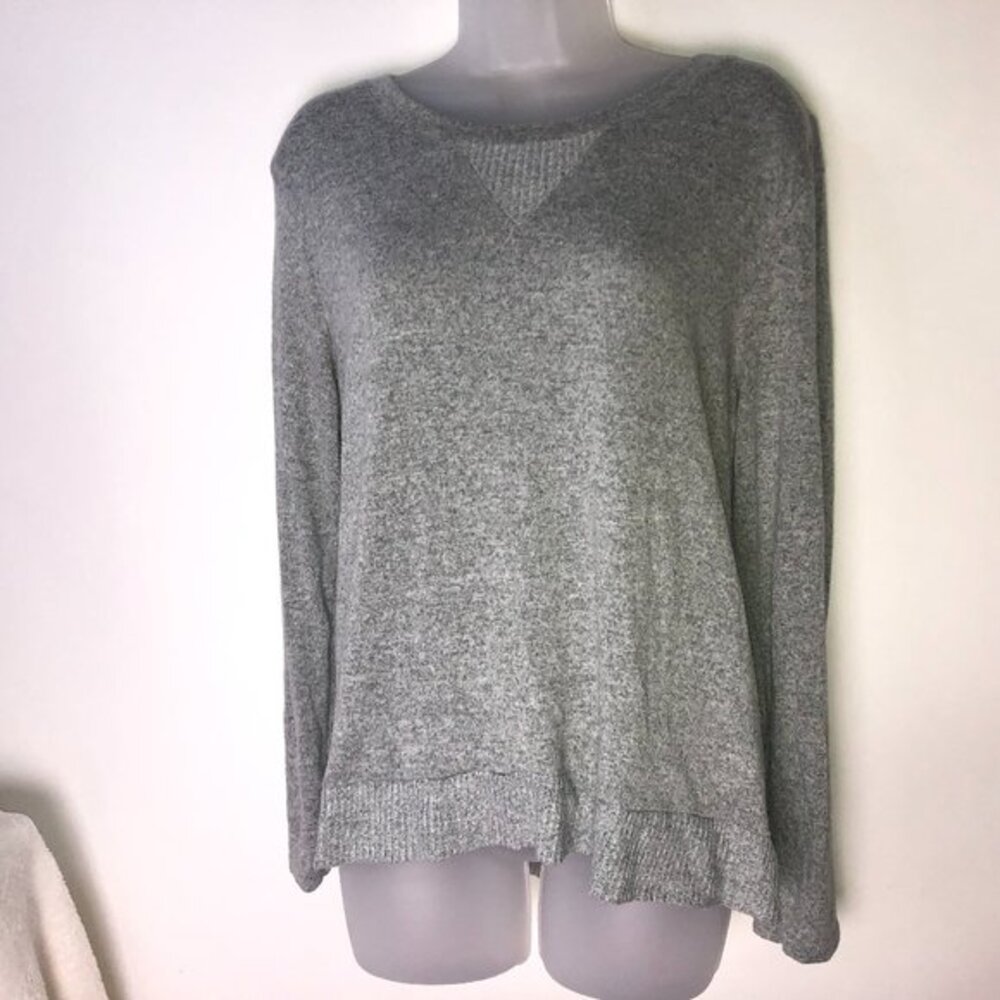 Thyme & Honey Gray Sweater Women's Medium